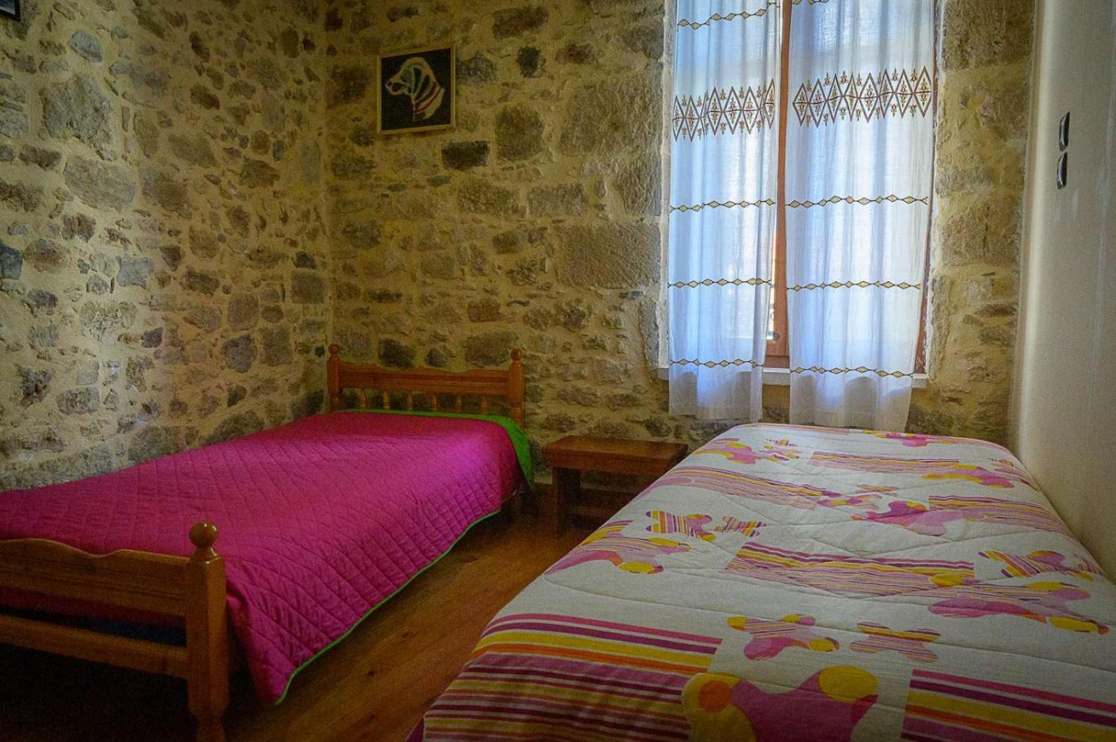 Traditional Stone Mezonete Krousonas  Kültér fotó